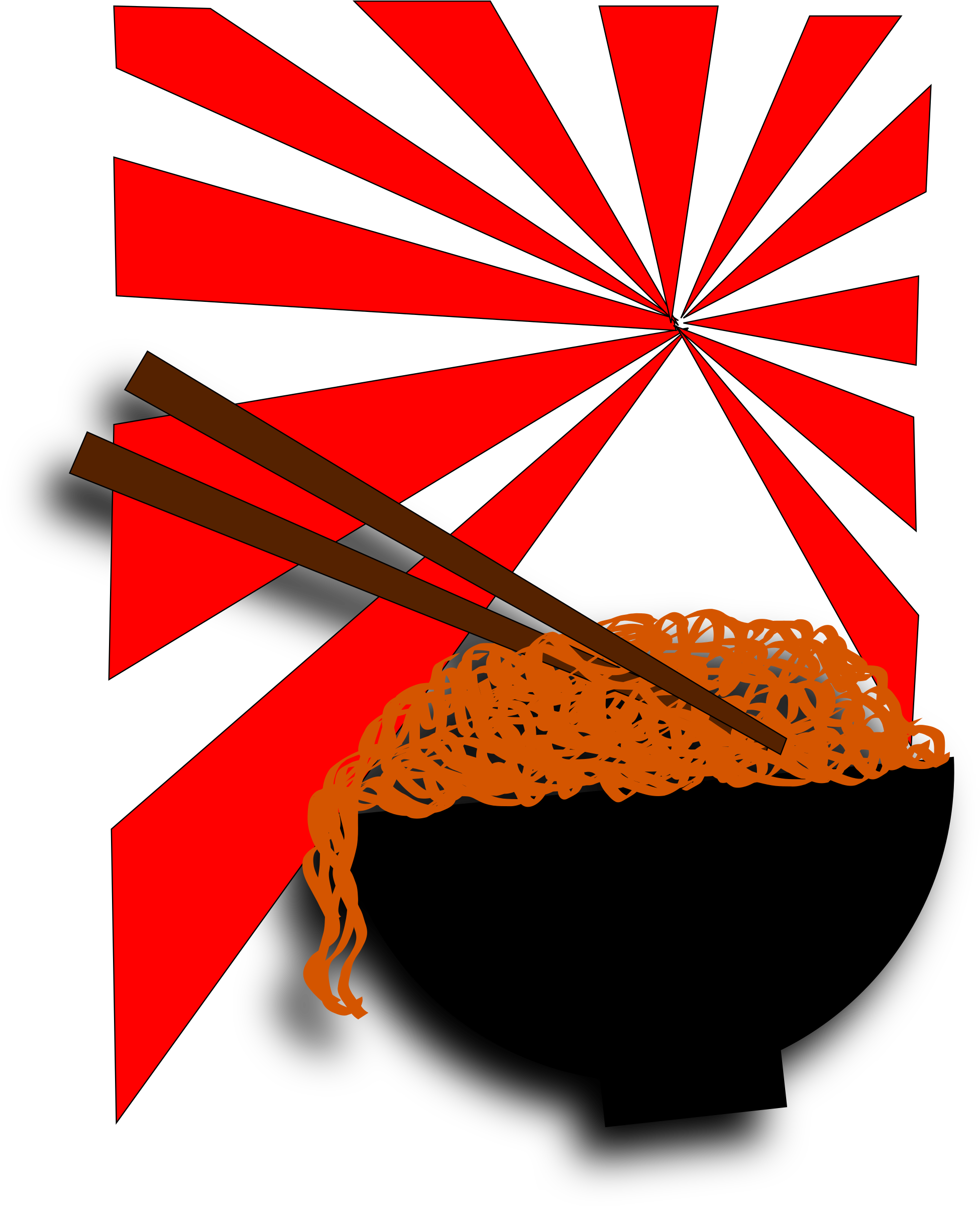 Chinese Noodles - Fideos Chinos Png (1977x2400)