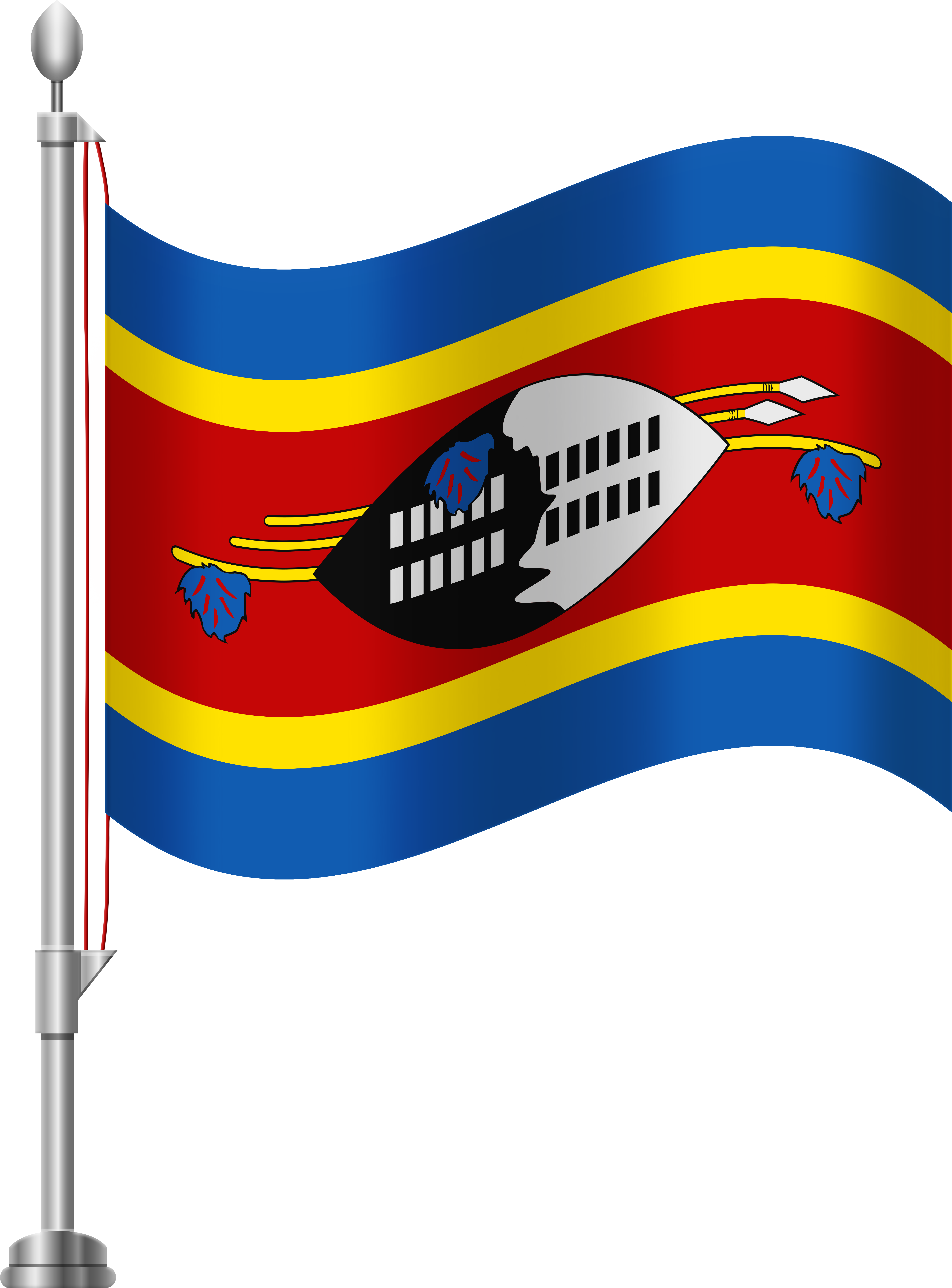 Swaziland Flag Png Clip Art - Swaziland Flag Png Clip Art (6141x8000)