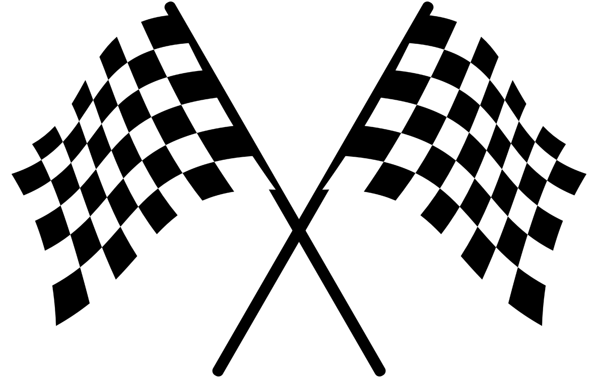 Racing Flags Auto Racing Clip Art - Checkered Flag Transparent Background (1187x750)