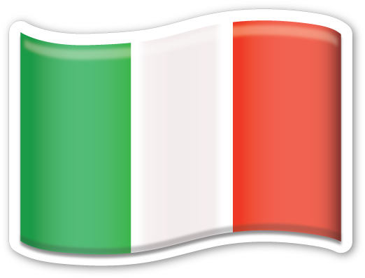 Flag Of Italy - Emoji De Bandera De Italia (529x404)