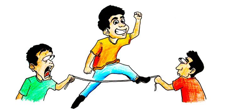Chinese Garter - Chinese Garter Clipart (736x356)