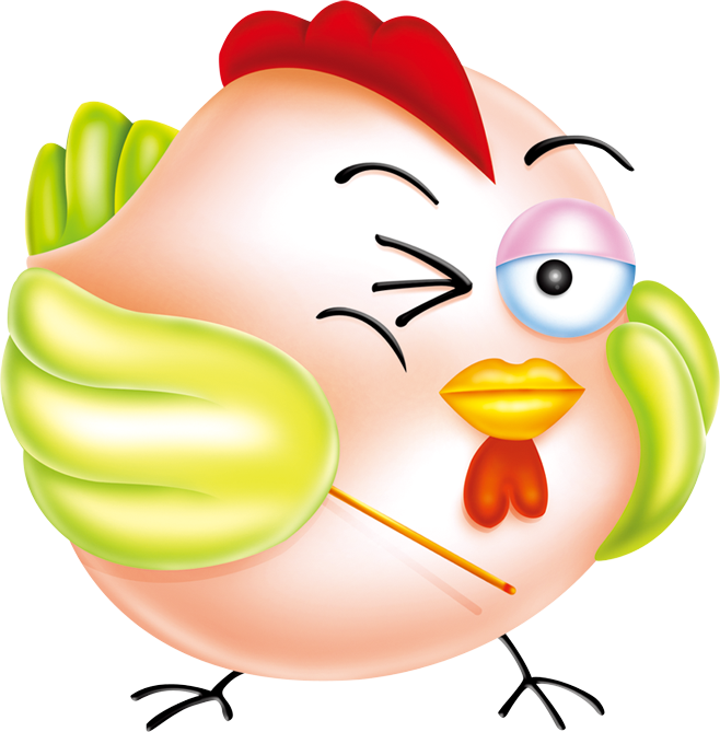 Chicken Rooster Mascot Clip Art - Chicken (658x669)
