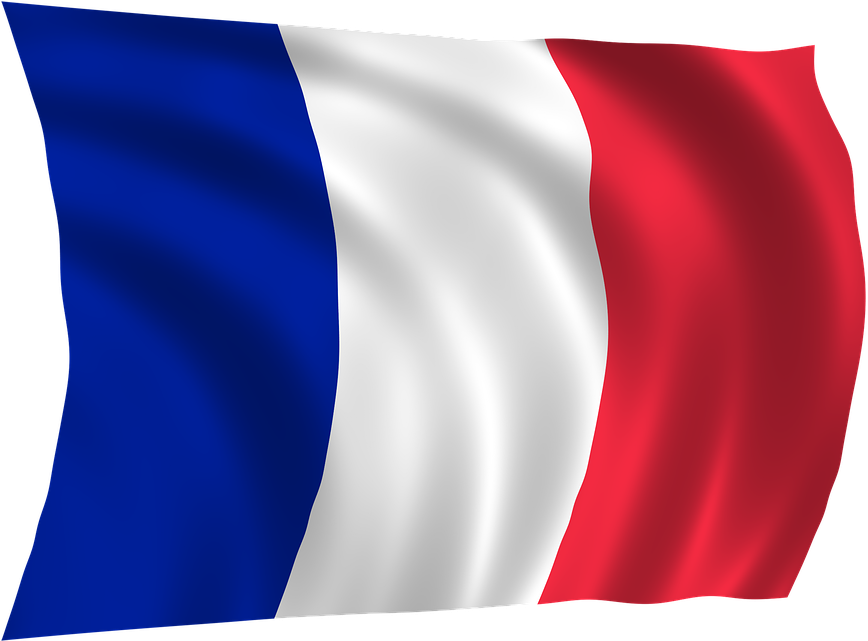 France Flag Wave Png - French Flag Transparent (1280x853)
