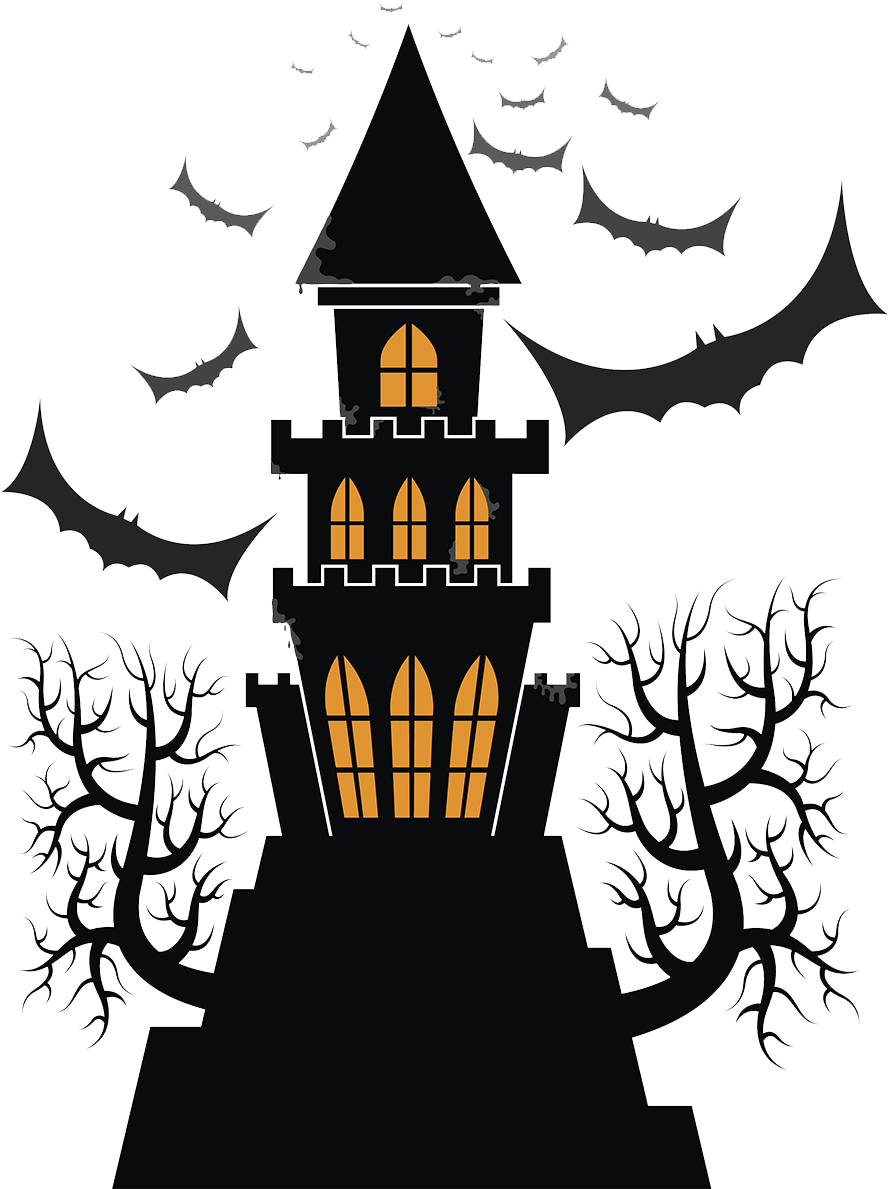 Frankenstein Castle Halloween Clip Art - Frankenstein Castle Halloween Clip Art (930x1200)