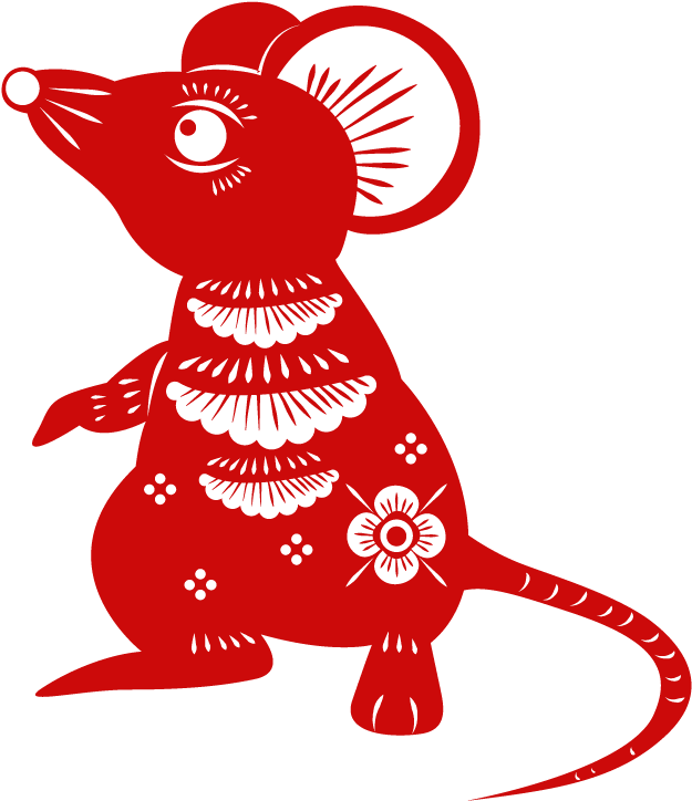 Chinese Zodiac Rat - Chinese Zodiac Rat Transparent (827x831)