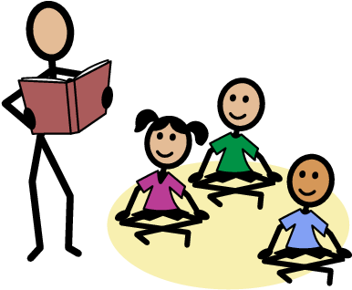 New Opportunities And Resources For Shared Reading - Shared Reading Clip Art (394x336)