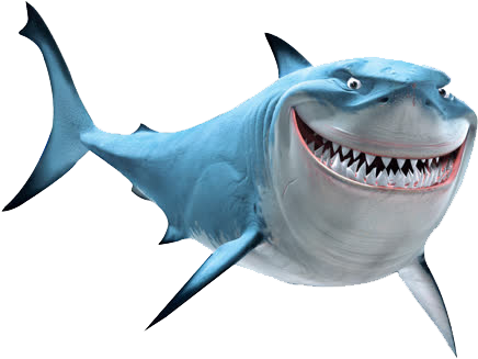 Finding Nemo Marlin Bruce Pixar Clip Art - Voice Of Shark In Finding Nemo (800x800)