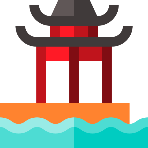 Chinese Temple Free Icon - Chinese Temple Free Icon (512x512)