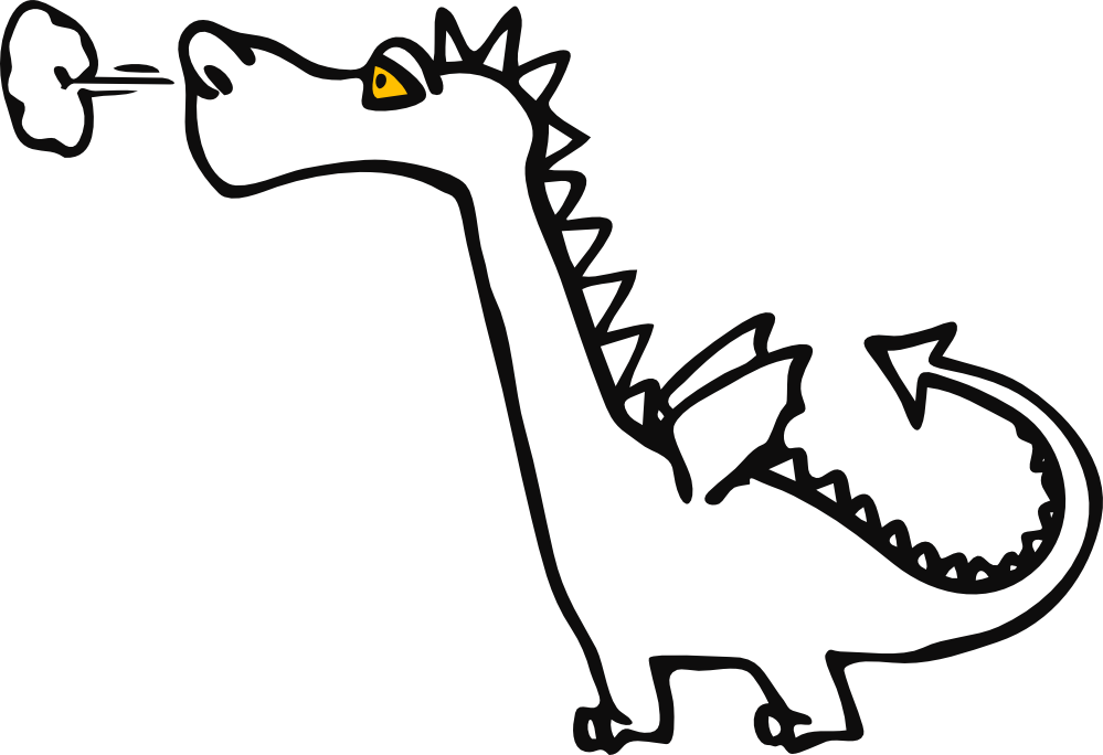 Dragon 36 Chinese New Year 2 12 Art Coloring Book Colouring - Dragon Clipart (999x684)