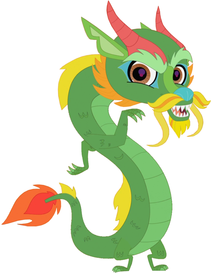 Cartoon Chinese Dragon - Chinese Dragons Vector (829x963)