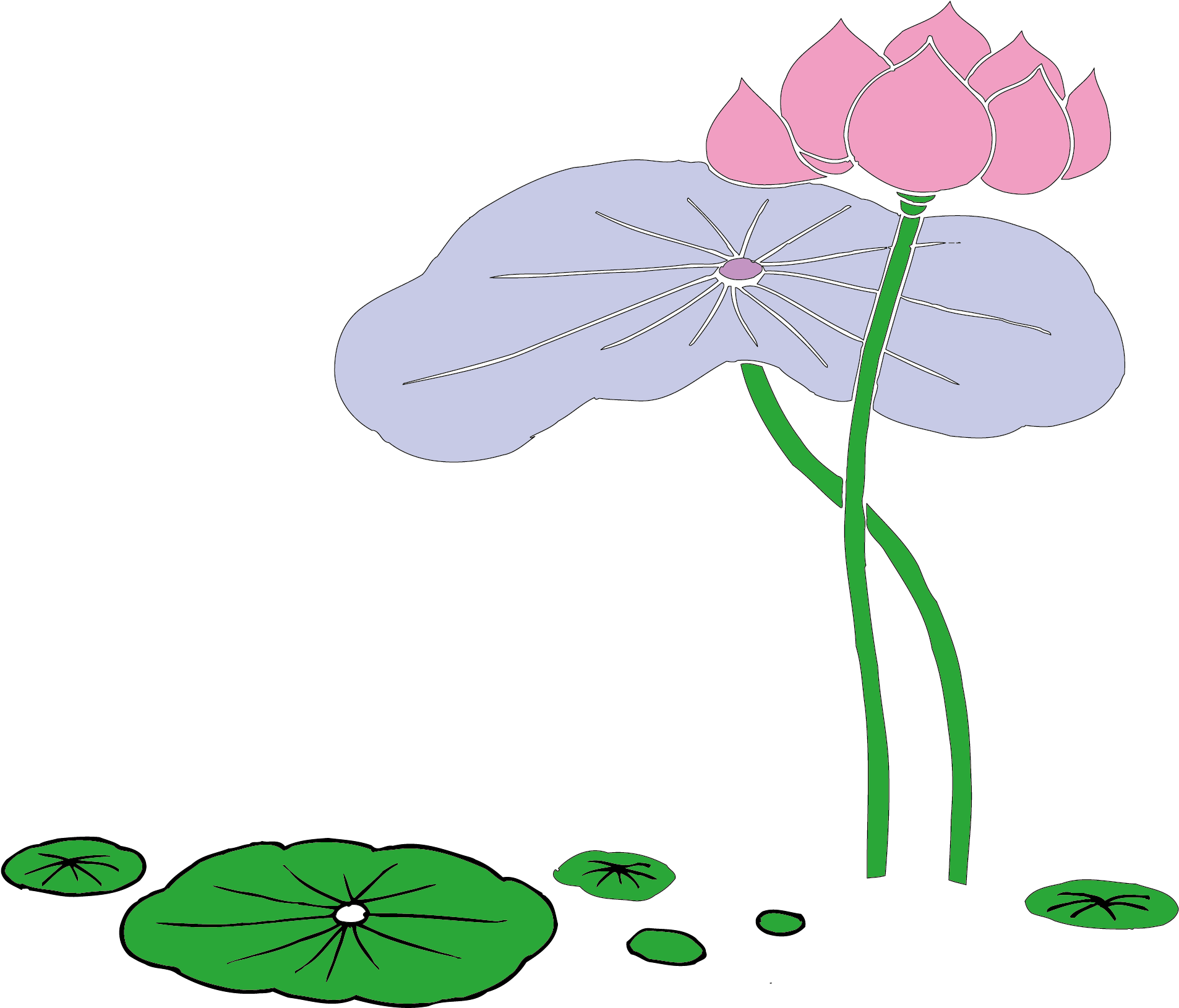 Chinese Traditional Buddhist Lotus Vector - Vector Graphics (2083x2083)