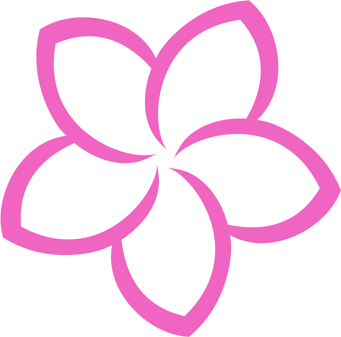 Plumeria Flower Logo Vector Png - Flower Logo Png (2000x2000)