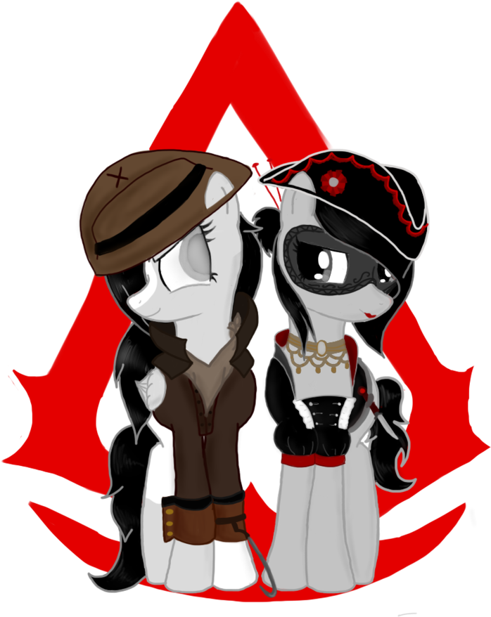 Assassin's Creed Sisterhood - Pony Oc Assasin (900x935)