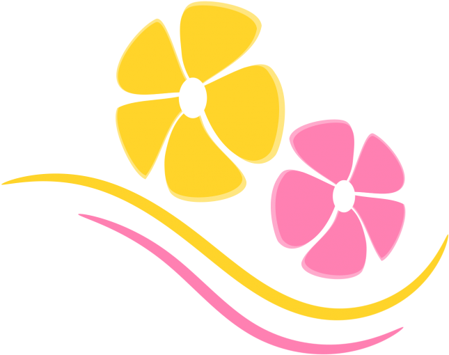 Tropical Flower Logo Element - Plumeria Flower Logo (999x999)