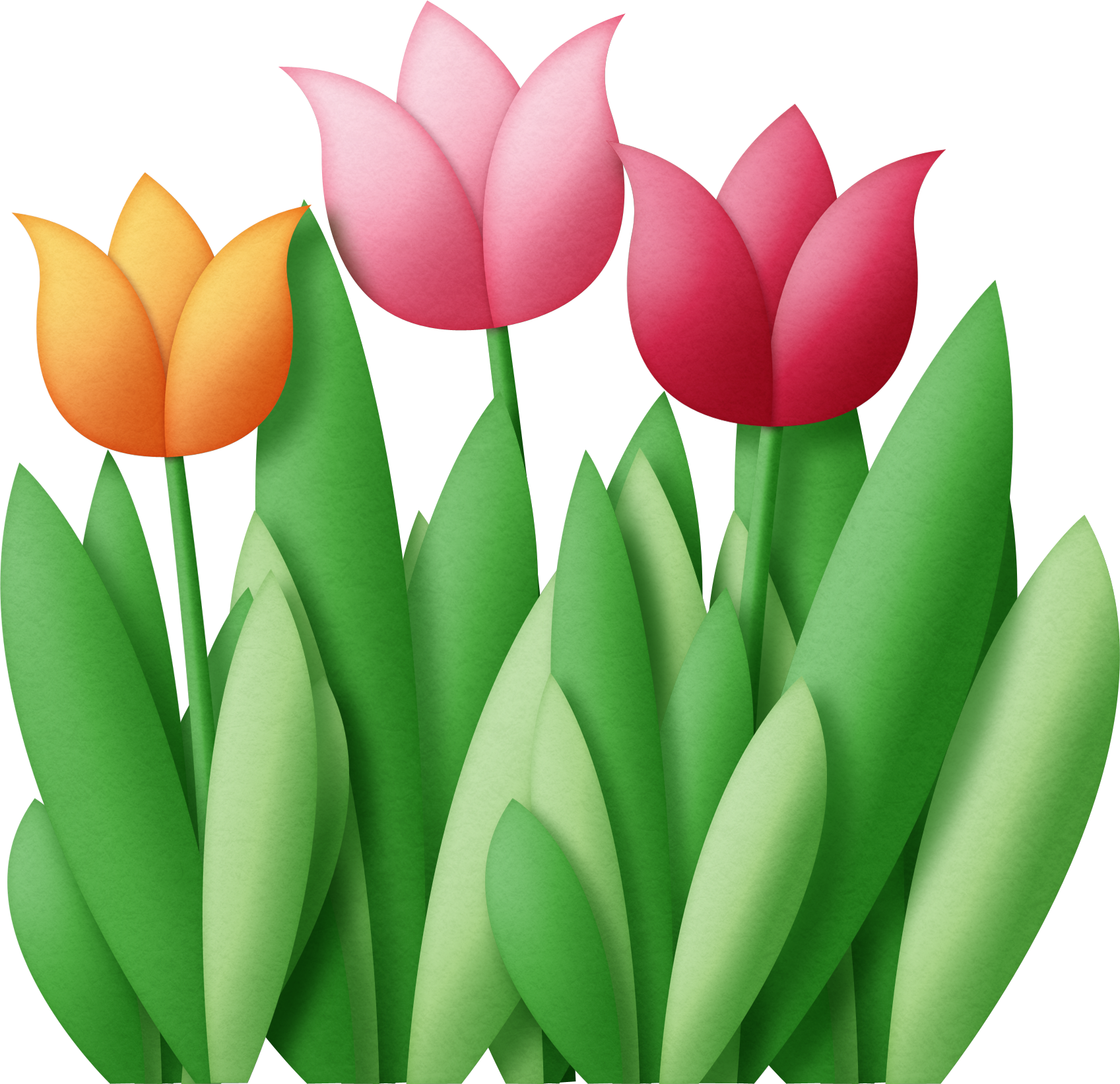 Blå Ost - Easter Flowers Clipart (1697x1642)