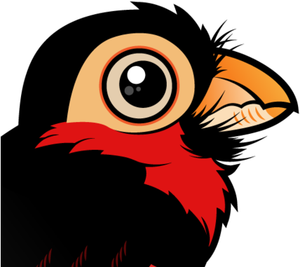 Fire Department Clipart - Bearded Barbet (440x440)