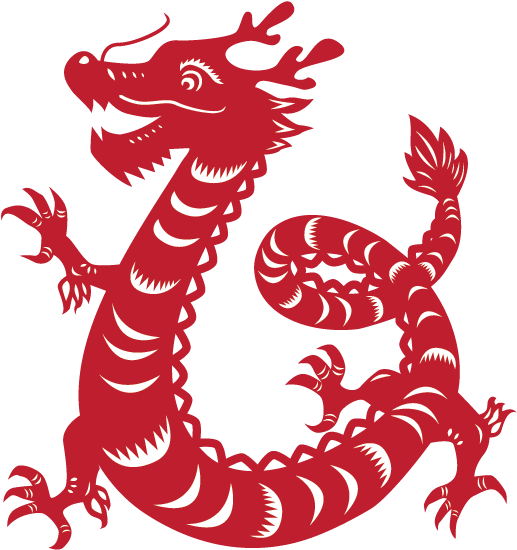 Dragon 2012, 2000, 1988, 1976, 1964, - Chinese Zodiac Signs (642x682)