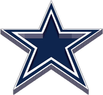 Dallas Cowboy Clipart - Dallas Cowboys Logo Png (465x420)