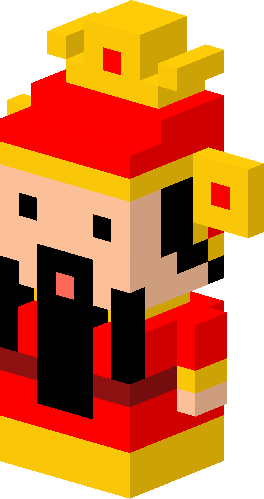 Type, Chinese New Year, Humanoid - Crossy Road Cai Shen (264x499)