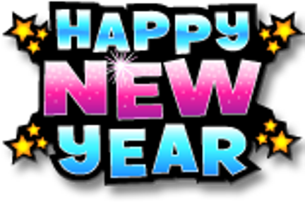 Happy New Year Clipart - Happy New Year Logo (433x300)
