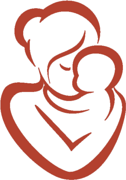 According To A National Nutritional State Survey, Approx - Mom And Baby Clipart (833x833)