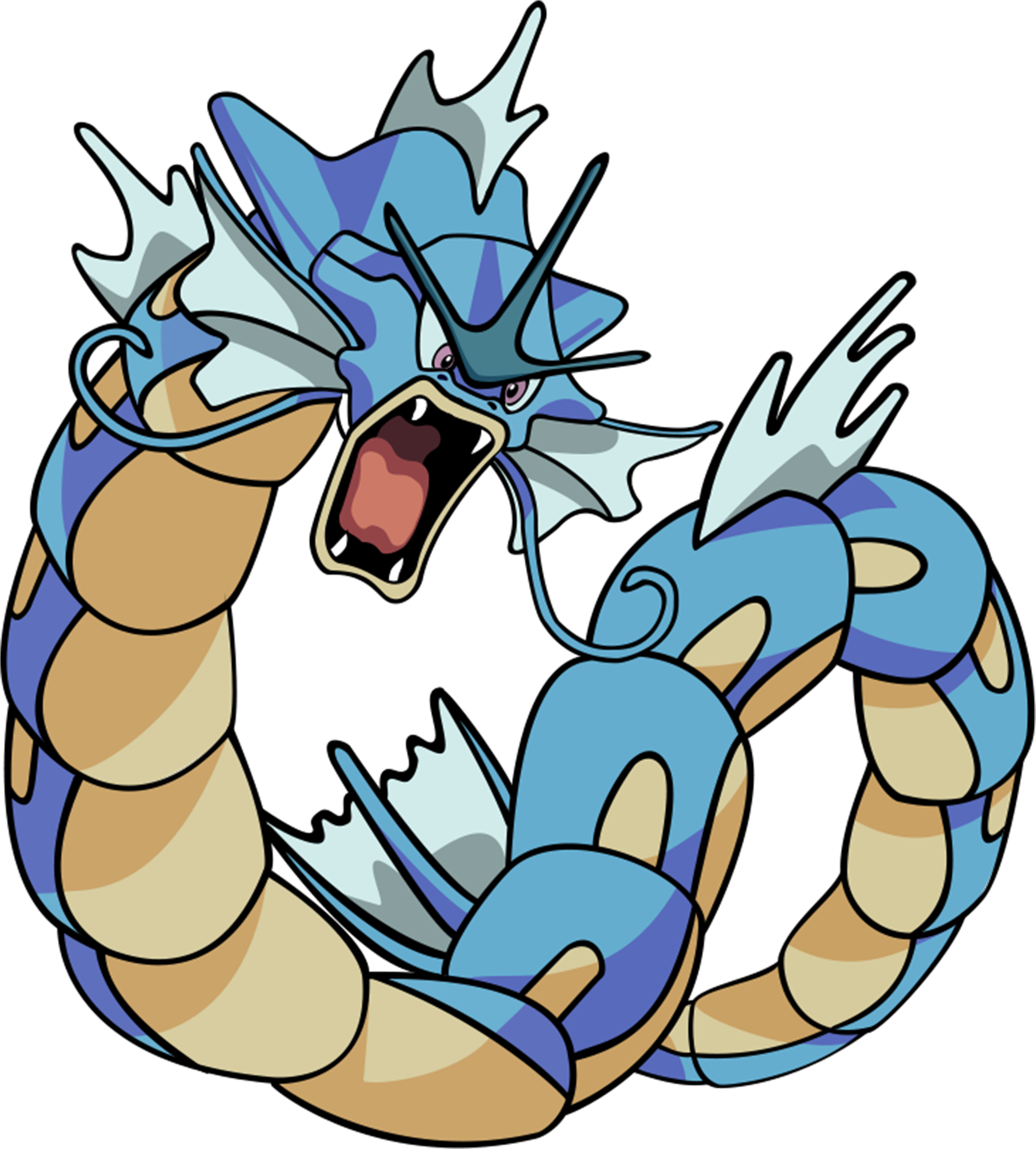 Chinese Dragons - Garadose Pokemon (3300x3300)