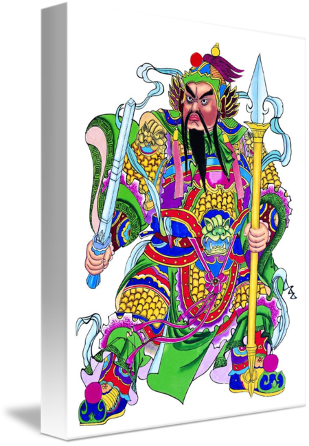 Share On Tumblr - Chinese New Year Door Gods (450x650)