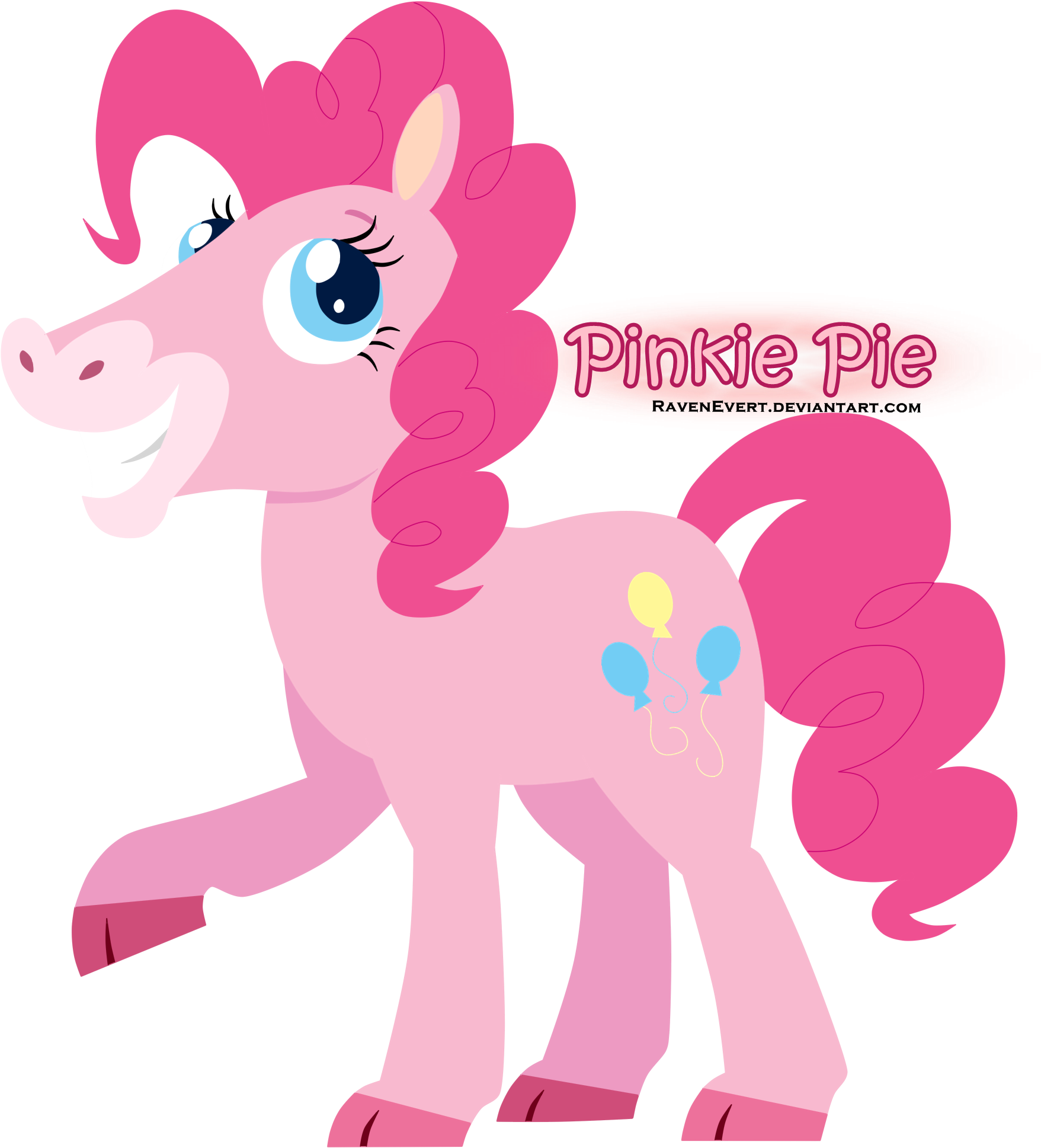 Pinkie Pie - Happy Pinkie (1797x2000)