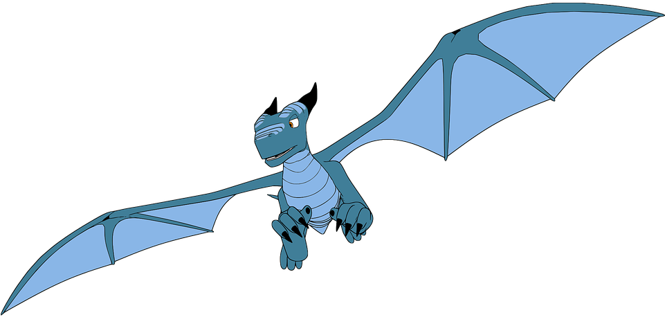 Flying Dragon Clip Art (960x480)