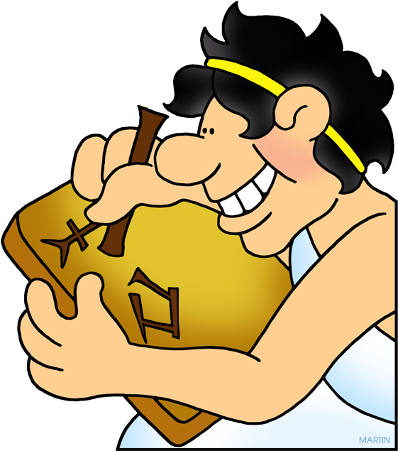 Scribe - Hammurabi Code Clip Art (575x648)