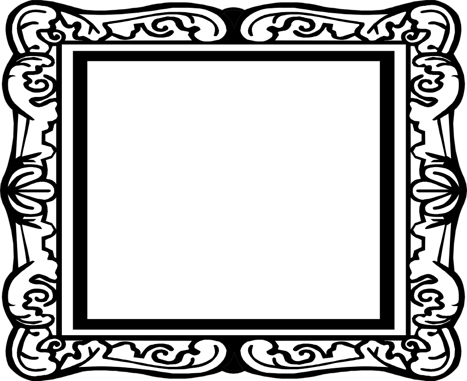 Frame Clipart - Van Gogh Dr Gachet (958x782)