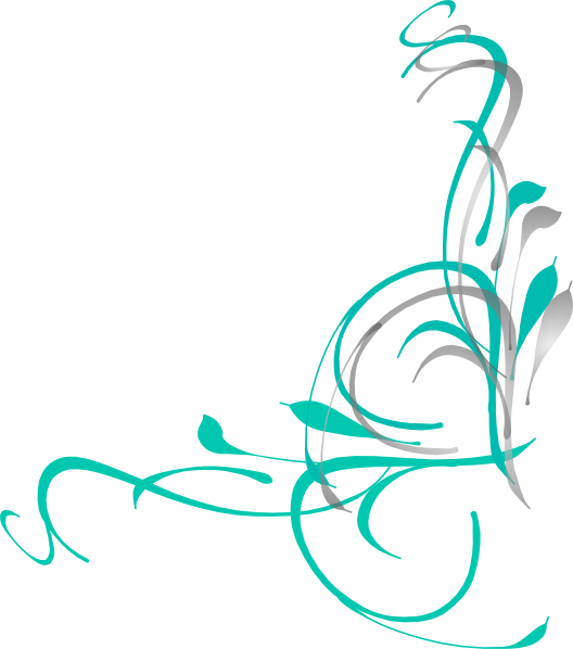 Free Zebra Border - Fancy Elegant Swirl Clipart (528x598)