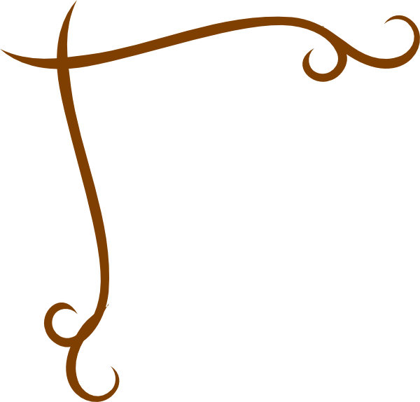 Simple Clipart Corner Borders - Clip Art (600x574)