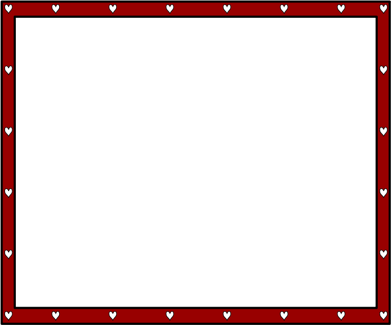 Black Hearts Border Images Pictures - Candy Hearts Activities Ot (800x800)