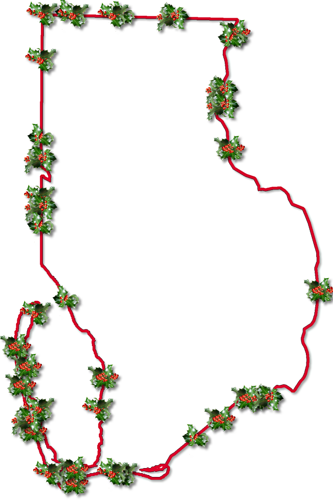 Gulf Fancy Frame Style Maps In 30 Styles - Picture Frame (677x1024)