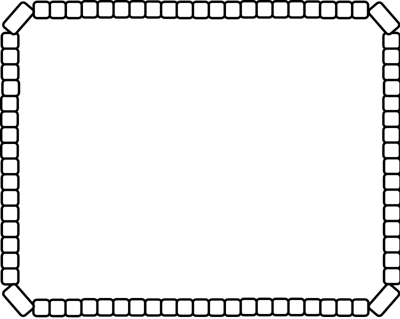 Rectangle Picture Frames Clip Art - Clip Art (2400x1924)