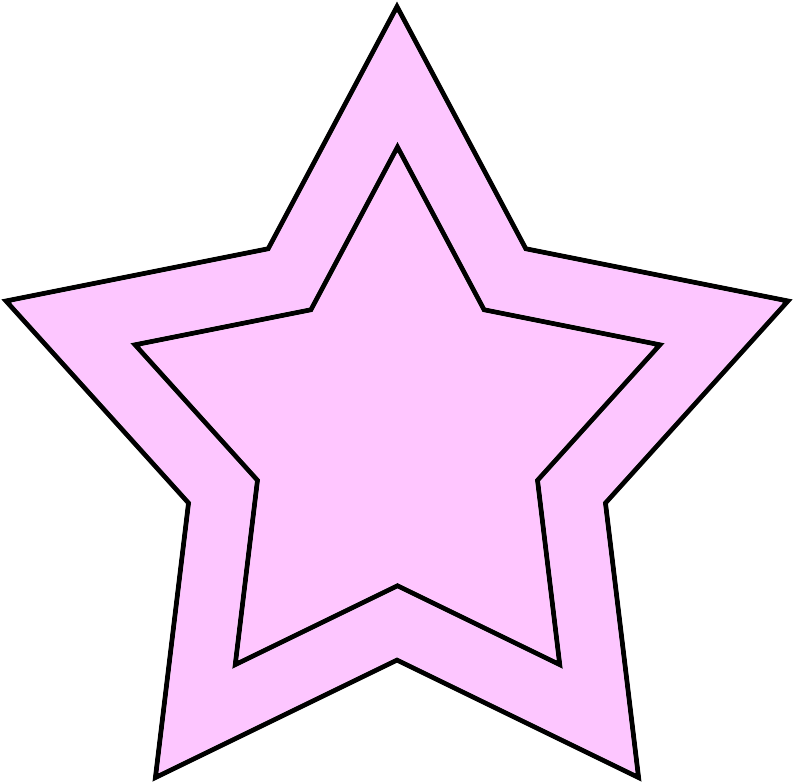Light Pink Star Clip Art - Flag Of Bangladesh (1063x1063)