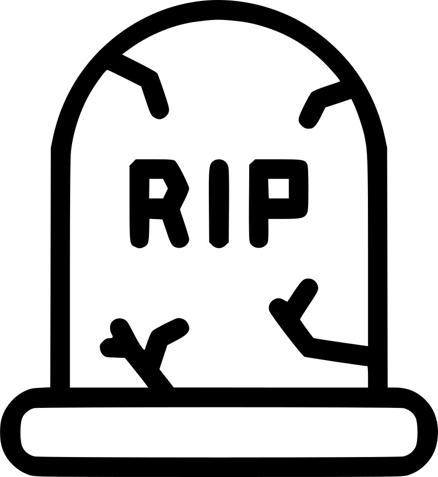 Death Funeral Grave Gravestone Graveyard Rip Svg Png - Rip Gravestone Png (900x980)