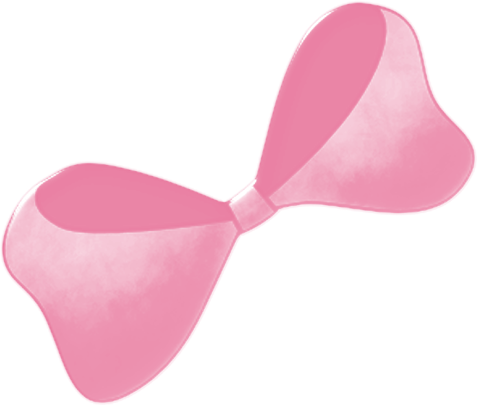 Pink Transparent Frame With Big Pink Bow - Pink Bow Png Clipart (823x710)