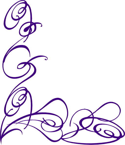 Decorative Swirl Clip Art 19 - Page Borders In Word (510x592)