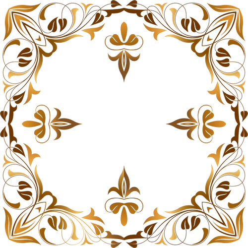 Clip - Bordas Marrom Png (500x500)
