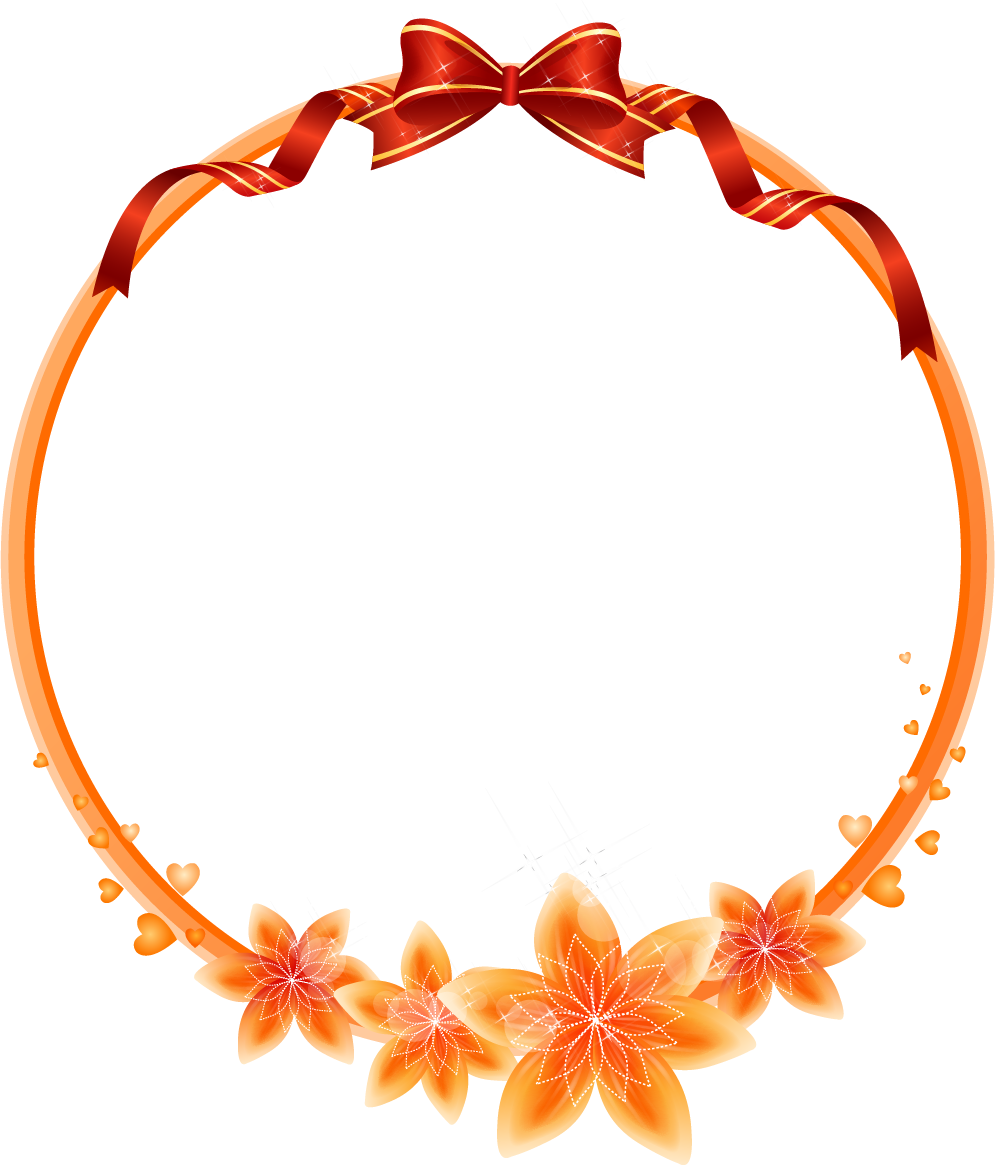Picture Frame Flower Clip Art - Flower Vector Frames Png (995x1165)