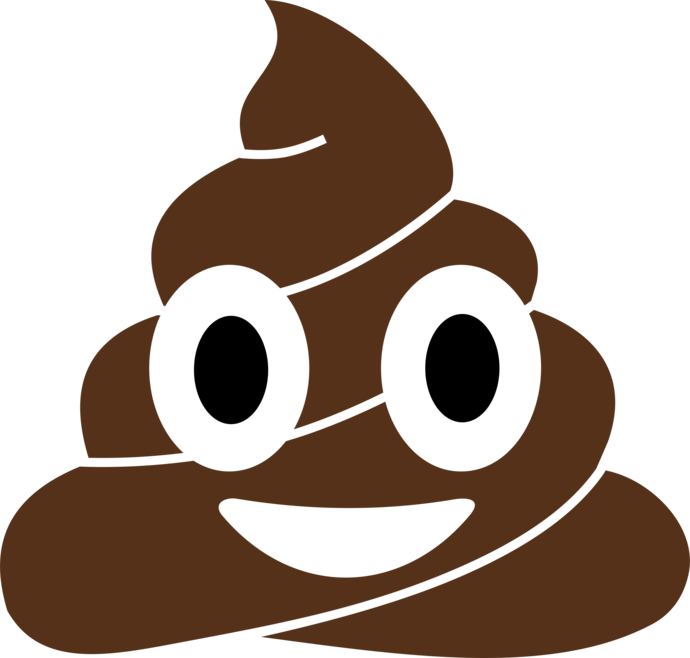 Poop Emoji Design Svg Dxf Eps Png Cdr Ai Pdf Vectordesign - Poop Emoji Vector Free (690x658)