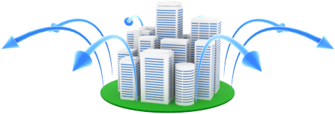 Expansion Clipart Free For Download - Expanding Clip Art (500x300)