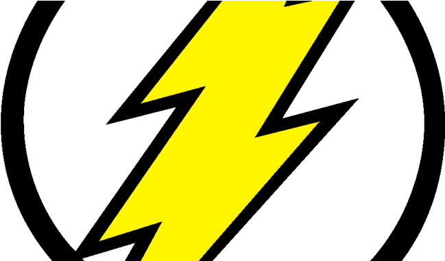 Lightning Bolt Animated Images Cartoon - Superhelden Logos (678x381)