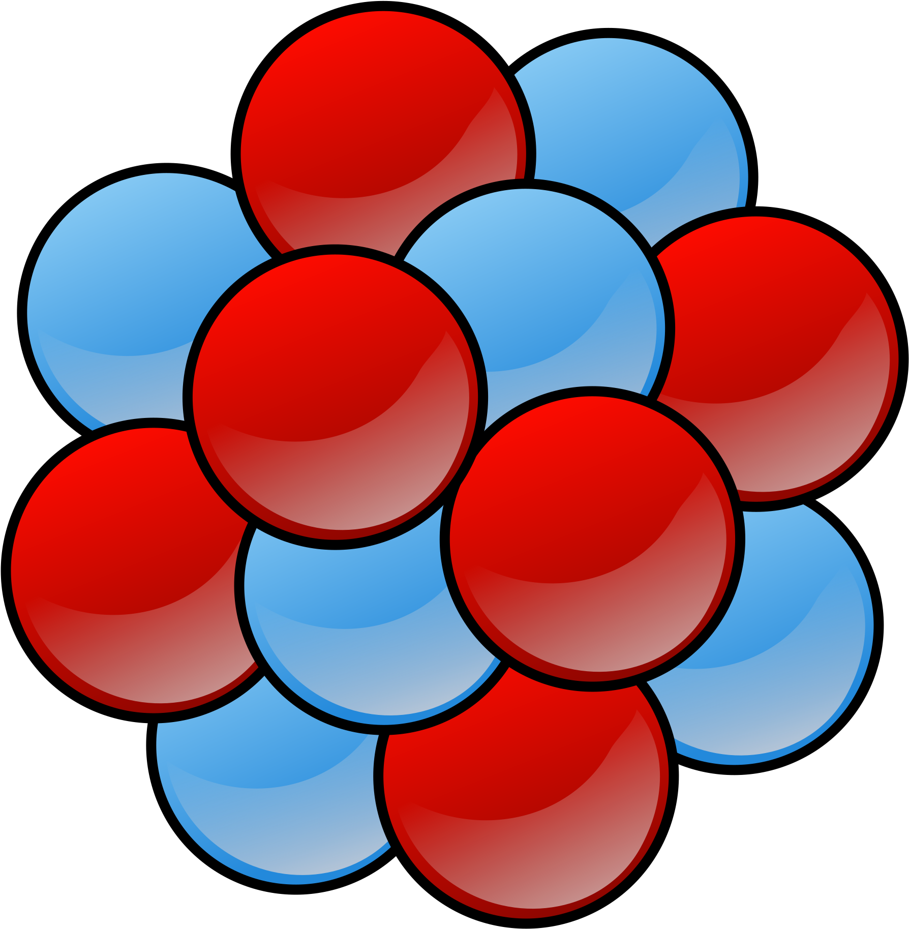 Atomic Clipart Pictures Free Download - Carbon Atom Clipart (2319x2400)