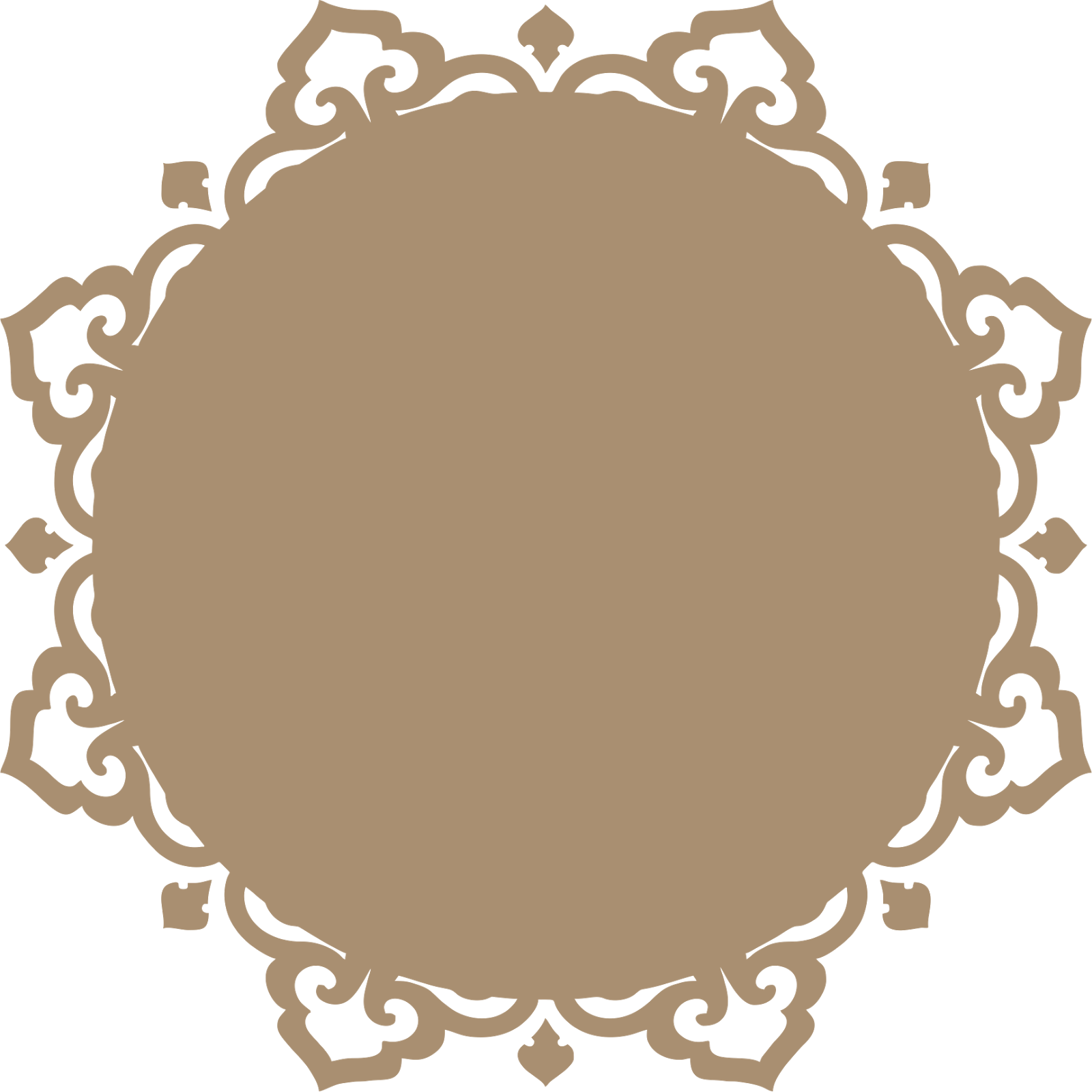 Frames Escalopes Grátis Para Baixar - Imagens Para Logomarca Gratis (1600x1600)