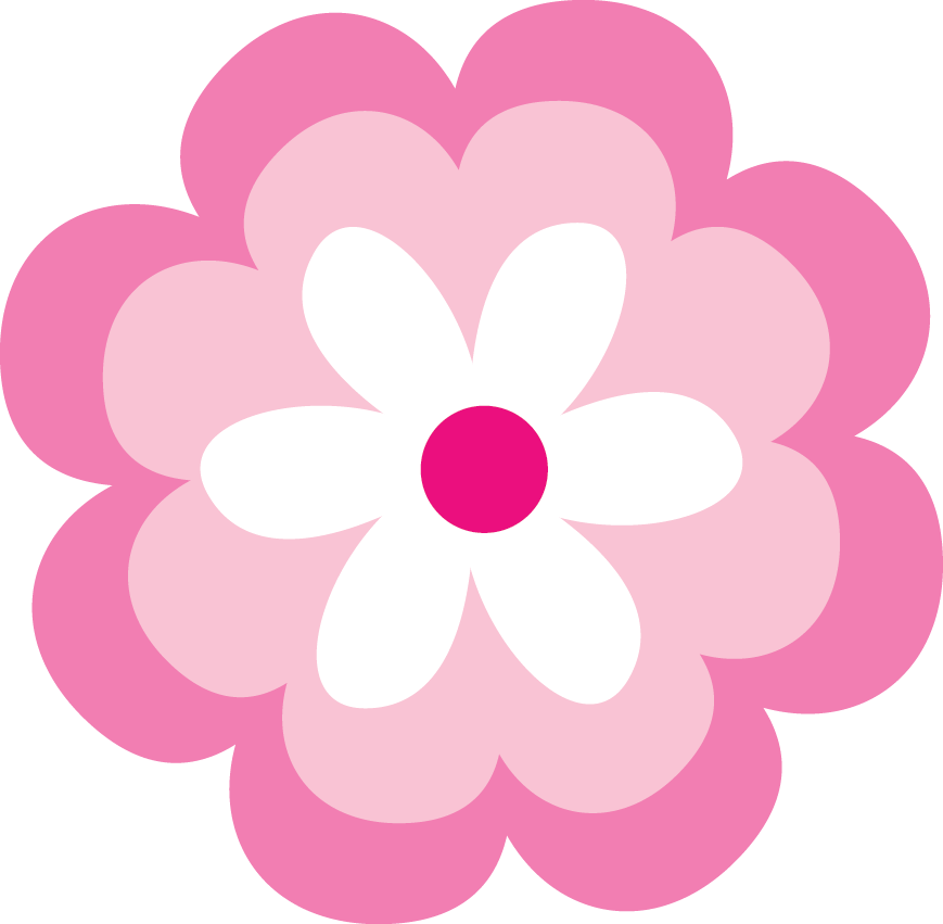 Clipart De Búhos De Colores - Pastel Color Flower Clipart (869x851)