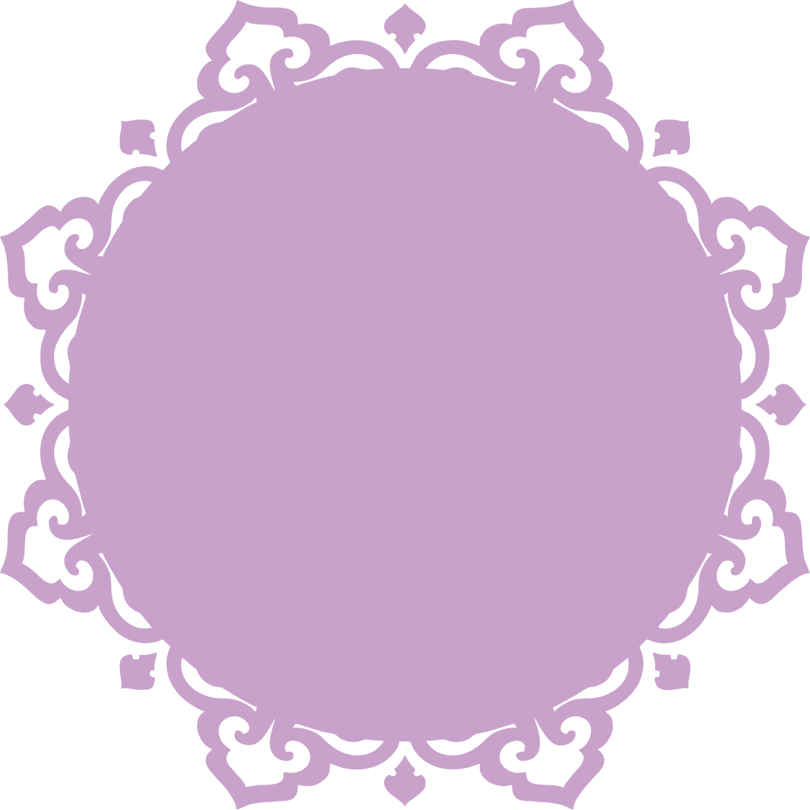 Frames Escalopes Grátis Para Baixar - Template Cha De Cozinha Png Vetor (1600x1600)