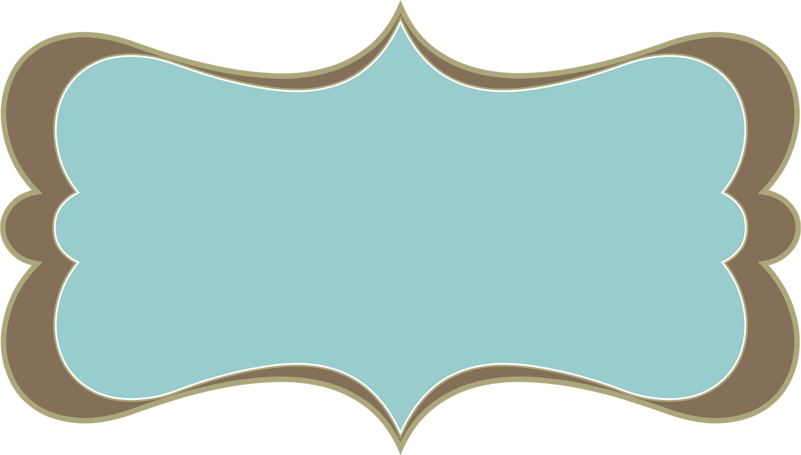 Frames Para Montagens Digitais - Escalope Marrom Png (1600x909)